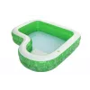 Bestway 7'7 inch x 7'7 inch x 20 inch/2.31m x 2.31m x 51cm Tropical Paradise Family Pool