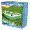 Bestway 7'7 inch x 7'7 inch x 20 inch/2.31m x 2.31m x 51cm Tropical Paradise Family Pool