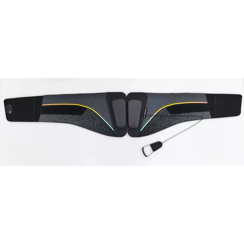 Back Waist Support Massager Belt HoMedics Black Fabric
