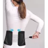 Back Waist Support Massager Belt HoMedics Black Fabric
