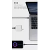 USB-C to USB-C cable Orsen S53, 1 m, 3 A, red
