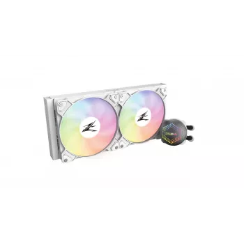 Zalman ALPHA24 White CPU Liquid Cooler 240mm Radiator 2 x 10 mm Fan ARGB pump Dual Processor All-in-one liquid cooler 12 cm