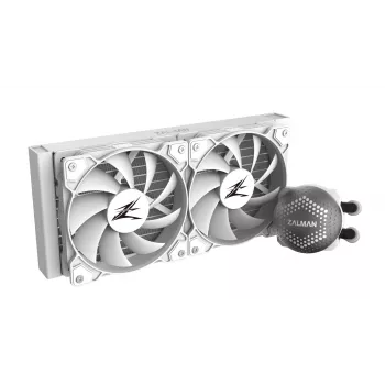 Zalman ALPHA24 White CPU Liquid Cooler 240mm Radiator 2 x 10 mm Fan ARGB pump Dual Processor All-in-one liquid cooler 12 cm