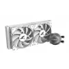 Zalman ALPHA28 White CPU Liquid Cooler 280mm Radiator 2 x 140 mm Fan ARGB pump Dual Processor Liquid cooling kit 14 cm