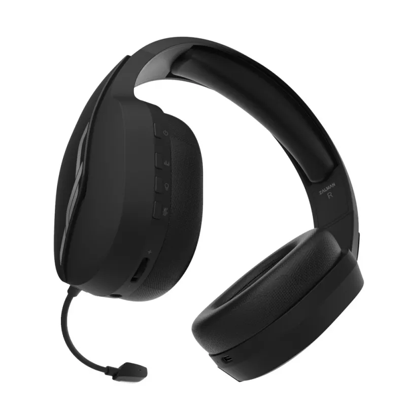 Zalman HPS700 Black Headset Wireless Head-band Gaming