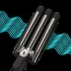 Revamp Progloss Deep Beach Waver Texturizing iron Warm Black 3 m