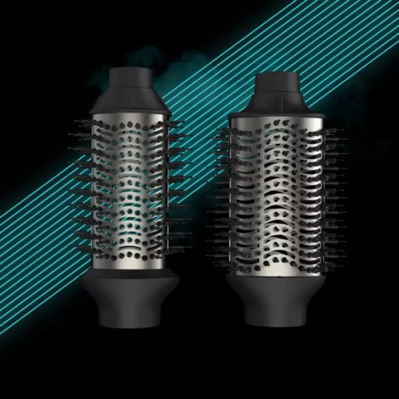 Revamp Progloss Volume & Style Hot Brush Style Hot air brush Warm Black 1000 W 3 m