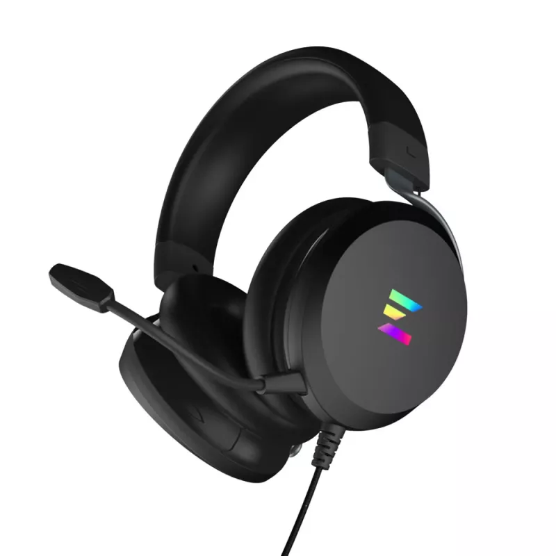 Zalman ZM-HPS610 headphones/headset Wired Head-band Gaming Black