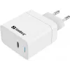 AC Charger Sandberg USB-C PD65W EU Indoor Universal White