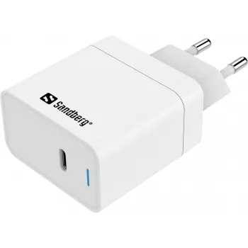AC Charger Sandberg USB-C PD65W EU Indoor Universal White