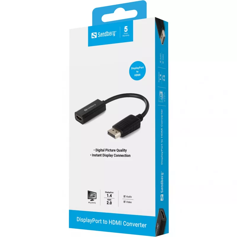 Adapter DisplayPort to HDMI Sandberg