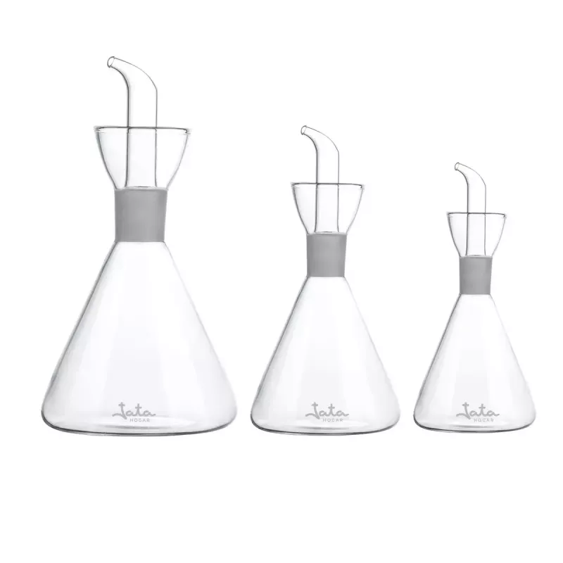 Oil/Vinegar Dispenser JATA HACC4536 250L Glass Transparent 90x90x195mm