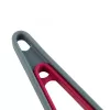 Kitchen tongs JATA HACC4522 293 mm Silicone Stainless steel Grey Red