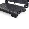 Contact grill JATA JEGR1107 1000W Black Stainless steel Rotary control