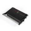 Contact grill JATA JEGR1107 1000W Black Stainless steel Rotary control