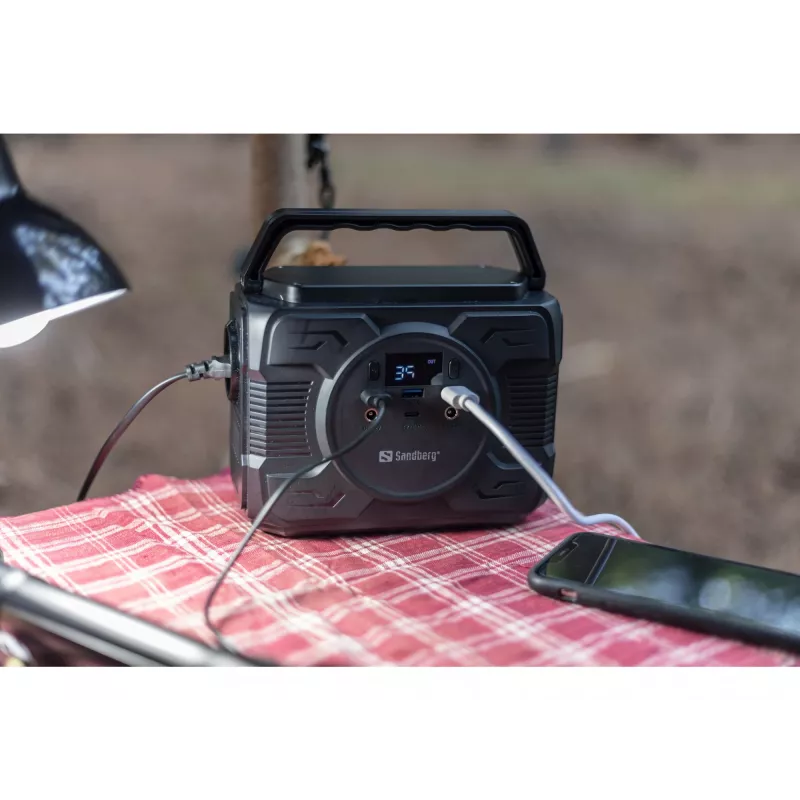 Portable Battery Sandberg Power Station AC 200, 48000 mAh