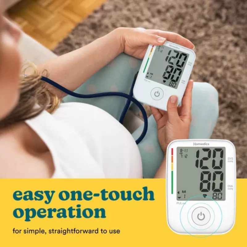 Blood Pressure Unit Automatic HoMedics BPA-P200-EU1 Upper Arm White