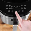Hot air fryer Gastroback Design Air Pro 3.7 L 1300 W Black Stainless steel