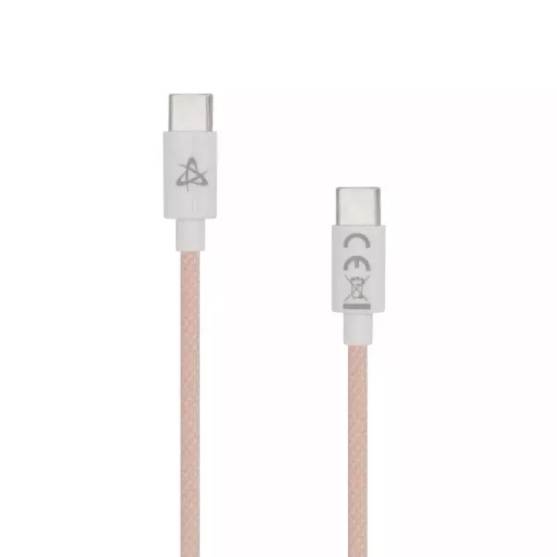 SBOX CABEL USB TYPE C -> USB TYPE C M/M 1M Pink 60W