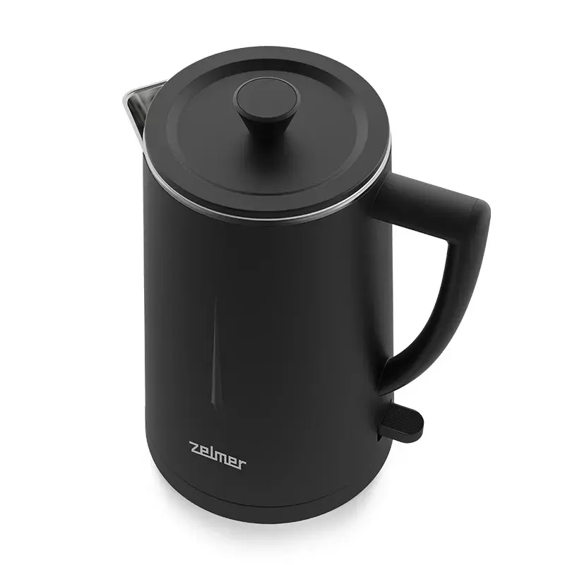 Electric kettle Zelmer 1.7 L 1500 W Black