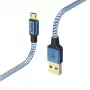 Hama 00178289 USB cable USB 2.0 1.5 m USB A Micro-USB B Blue