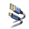 Hama 00178289 USB cable USB 2.0 1.5 m USB A Micro-USB B Blue