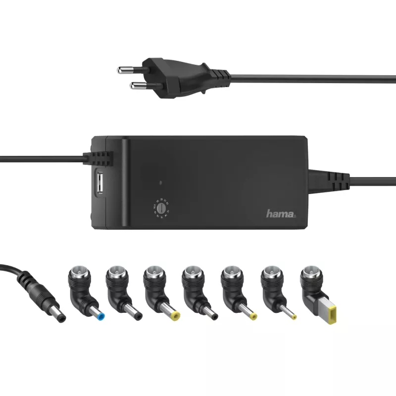 Hama 00200004 mobile device charger Laptop Black AC Indoor