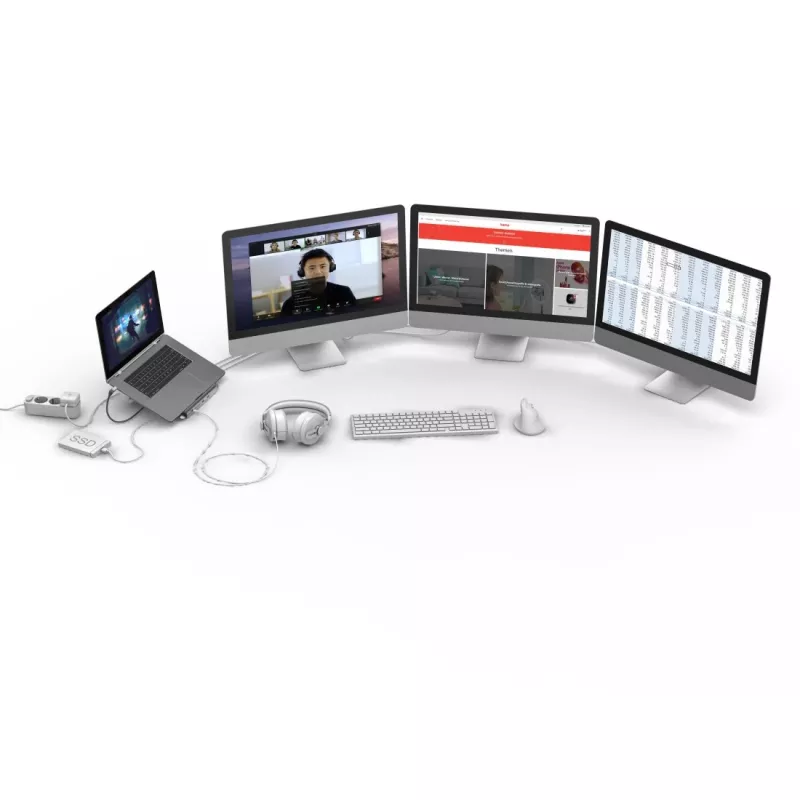 Hama Connect2Office Stand Laptop stand Anthracite
