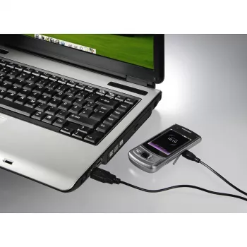 Hama 1.4m, USB2.0-A/USB2.0 Micro-B USB cable USB A Micro-USB B Black