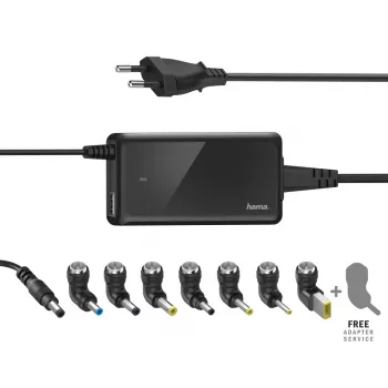 Charger Hama Slim & Light Laptop Black AC Indoor