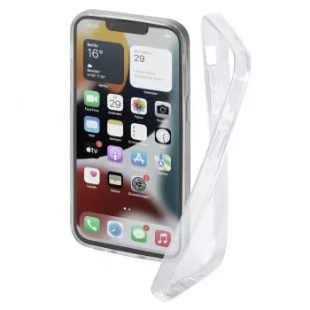 Hama Crystal Clear mobile phone case 17 cm (6.7 inch) Cover Transparent