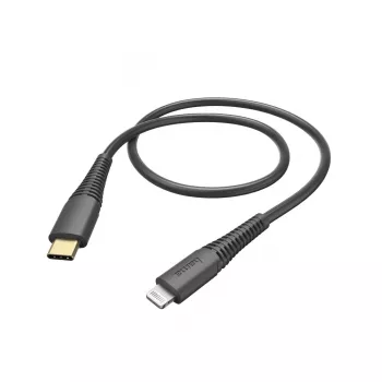 Hama 00183308 lightning cable 1.5 m Black