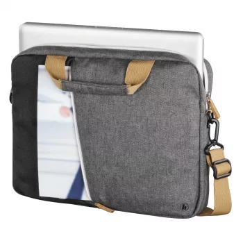 Hama Florence 33.8 cm (13.3 inch) Briefcase Black, Grey