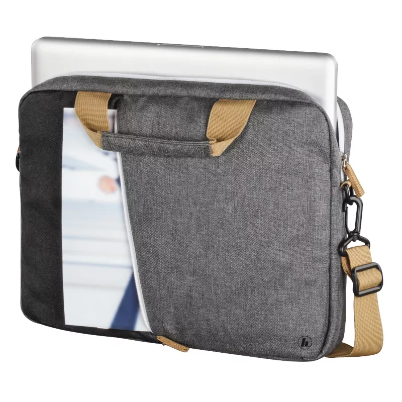 Hama Florence 33.8 cm (13.3 inch) Briefcase Black, Grey