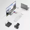 Hama 00200103 laptop dock/port replicator USB 3.2 Gen 1 (3.1 Gen 1) Type-C Grey