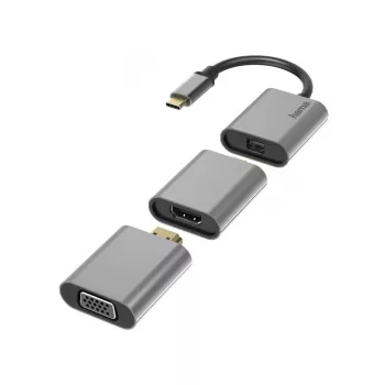Hama 00200306 USB graphics adapter 4096 x 2160 pixels Grey