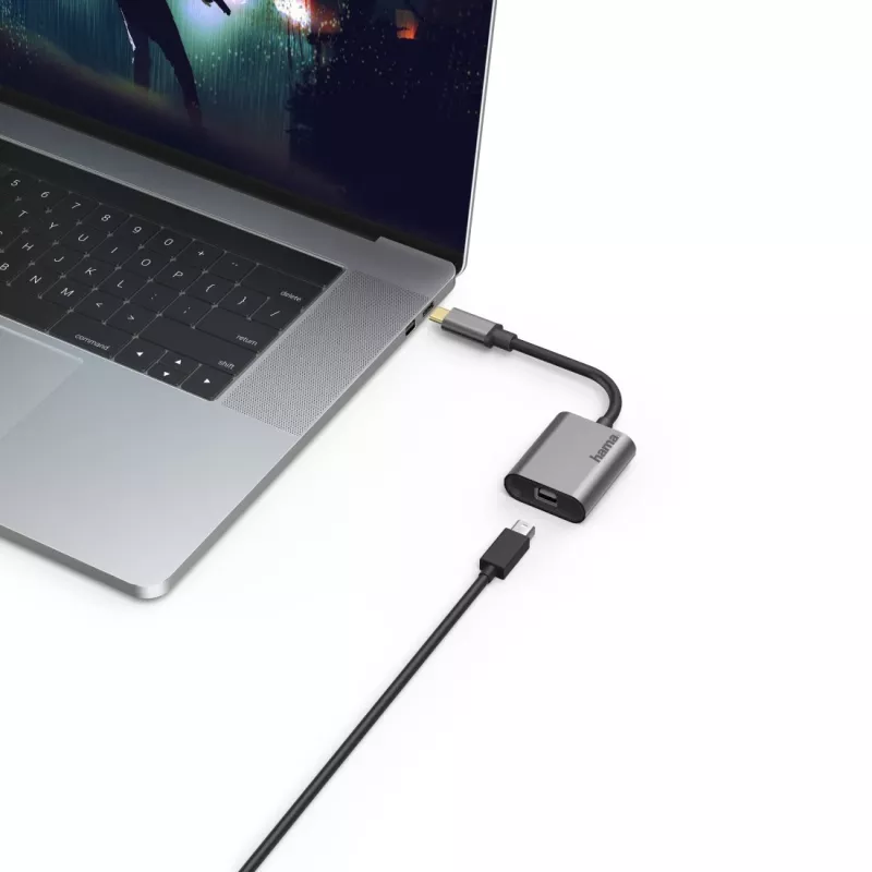 Hama 00200306 USB graphics adapter 4096 x 2160 pixels Grey