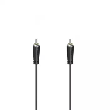Hama 00205098 audio cable 1.5 m RCA Black