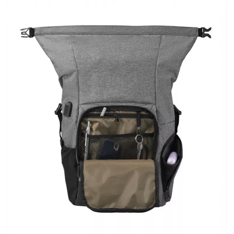 Backpack Hama Terra 39.6 cm (15.6 inch) Grey Carrying handle Shoulder strap