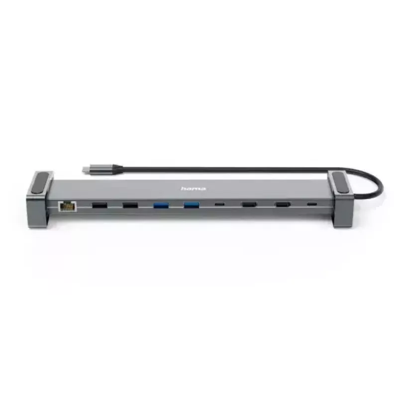 Hama Connect2Office Basic Wired USB 3.2 Gen 1 (3.1 Gen 1) Type-C Anthracite, Grey