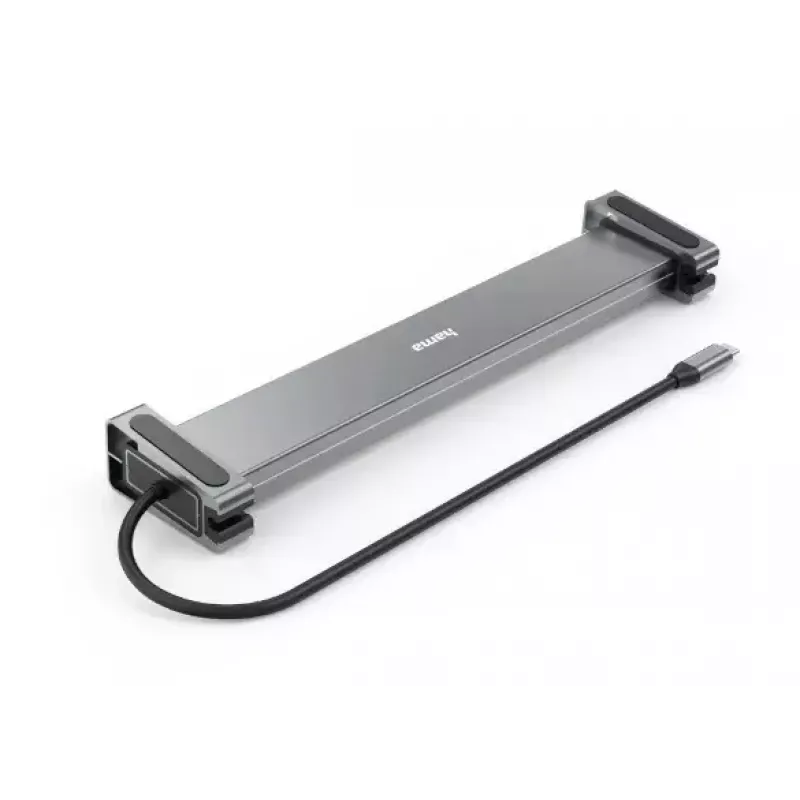 Hama Connect2Office Basic Wired USB 3.2 Gen 1 (3.1 Gen 1) Type-C Anthracite, Grey