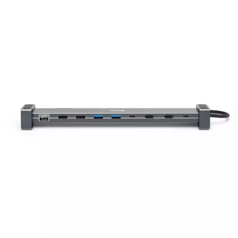 Hama Connect2Office Basic Wired USB 3.2 Gen 1 (3.1 Gen 1) Type-C Anthracite, Grey