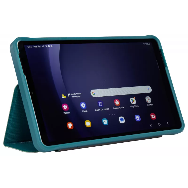 Case Logic SnapView CSGE2196 Patina Blue, Cover, Samsung, Galaxy Tab A9 8.7 inch, 22.1 cm (8.7 inch), 200 g