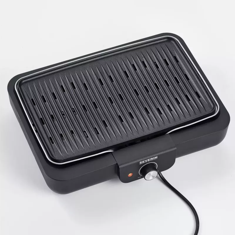 Tabletop Electric Grill Severin PG 8556 2300 W Black Stainless Steel