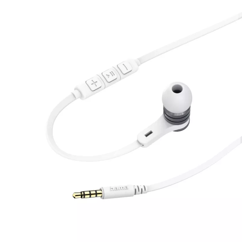 Hama Intense Headset Wired In-ear Calls/Music Silver, White