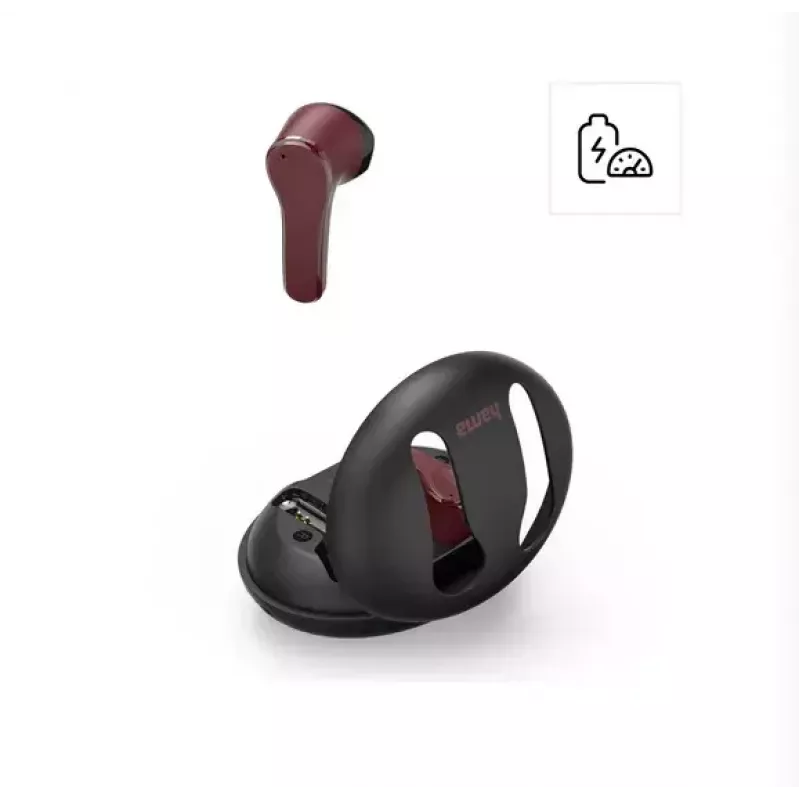 Hama Spirit Unchained Headset True Wireless Stereo (TWS) In-ear Music Bluetooth Black, Red