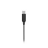 Hama 00184192 headphones/headset Wired In-ear Calls/Music USB Type-C Black, Dark Grey