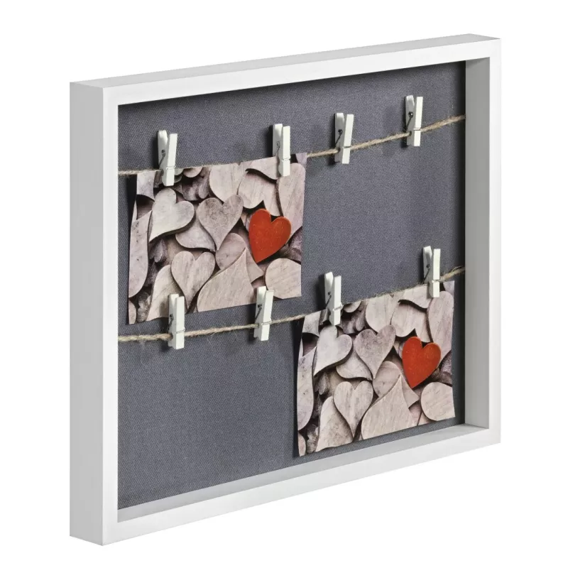 Multi picture frame HAMA Cavo — MDF, white, 365×295 mm