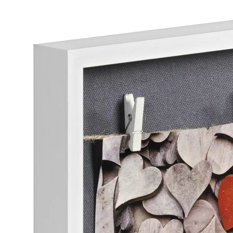 Multi picture frame HAMA Cavo — MDF, white, 365×295 mm