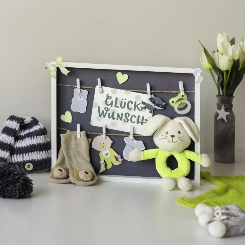 Multi picture frame HAMA Cavo — MDF, white, 365×295 mm